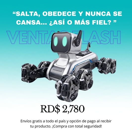 PERRO ROBOT DE ACROBACIA